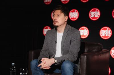 Igor &Scaron;eregi, redatelj filma Svadba u Intervjuu tjedna Media servisa.