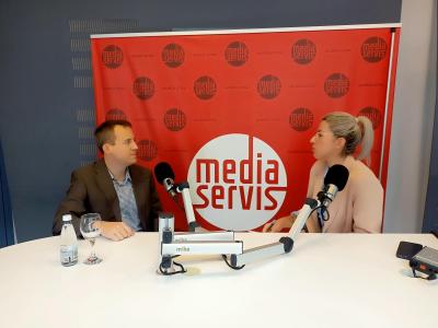 Hrvoje Marković, izvr&scaron;ni direktor Centra za ekonomsko obrazovanje/Organizator prosvjeda