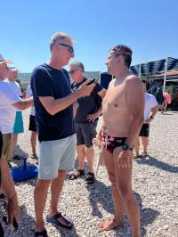 Rekreativac Stjepan Lukšić preplivao Brački kanal, pomogla i obitelj Dine Levačić