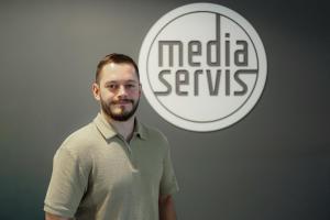 Tin Srbić, gimnastičar u Intervjuu Media servisa.