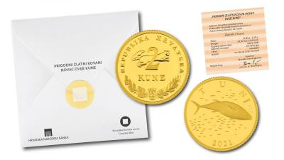 HNB izdao novu zlatnu kovanicu iz serije &quot;Zlatna kuna&quot;