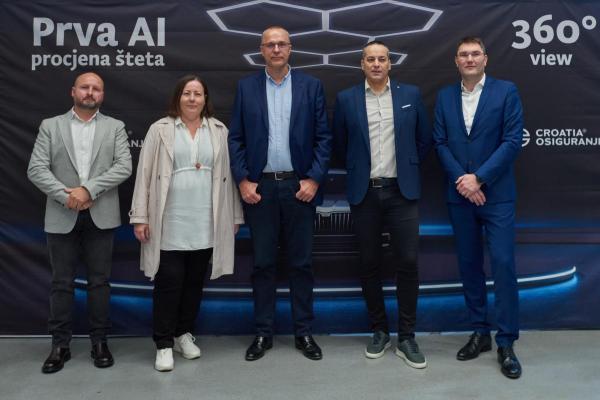 Croatia osiguranje prvo u Europi uvodi automatiziranu procjenu &scaron;teta temeljenu na umjetnoj inteligenciji: procjena &scaron;tete na vozilima sada je moguća u manje od tri minute