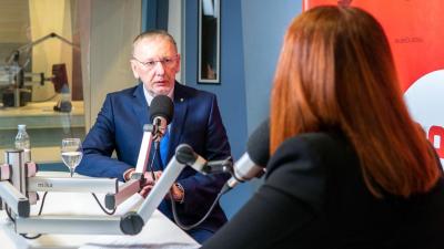 Potpredsjednik Vlade i ministar unutarnjih poslova Davor Božinović u Intervjuu tjedna Media servisa.