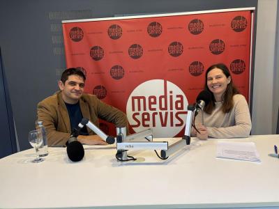 Stipe Kljaić, pisac u Intervjuu Media servisa.