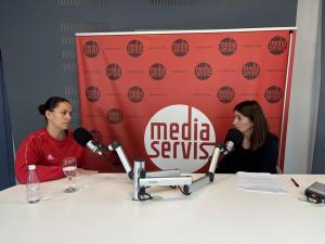 Helena Ančić, organizatorica prosvjeda &quot;Dubrava za djecu&quot; u Intervjuu Media servisa.