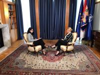 Intervju tjedna Media servisa: Predsjednica Kolinda Grabar Kitarović